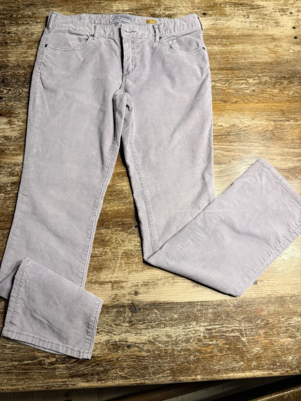Anthropologie Pilcro and the Letterpress slim Leg corduroy Jeans